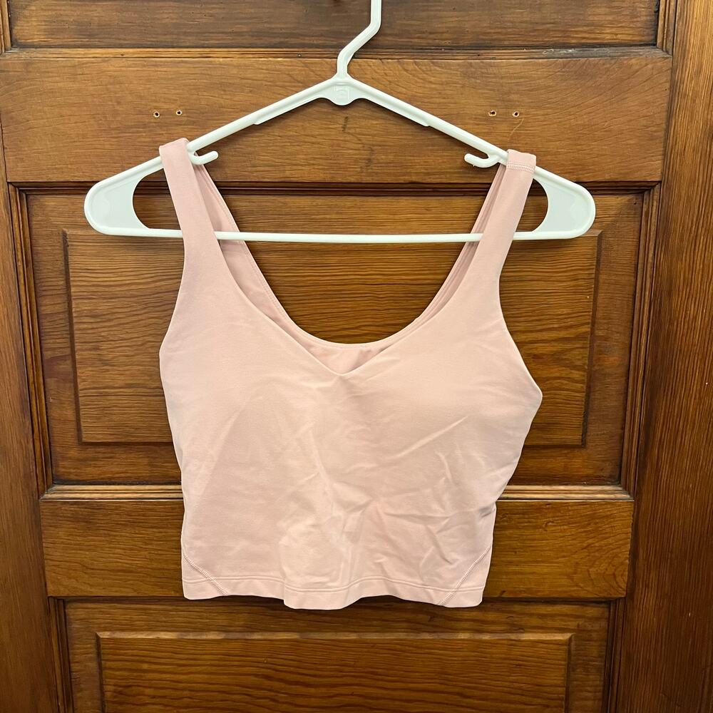 Lululemon Align Tank Top Women's sz 6 Light Pink Blush Color